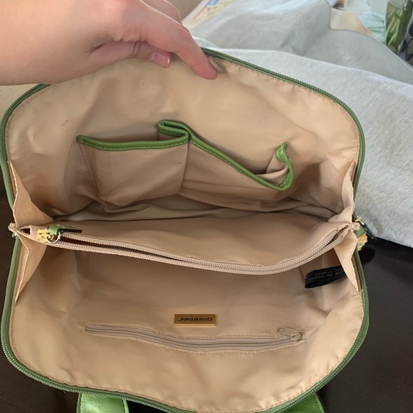 Giani Bernini Green Straw Bag - Picture 4 of 8